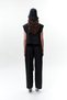 Short Vest with Cep Detail, Navy Blue - 8