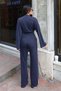 Pike Oysho Double Set with Seat at the Waist, Navy Blue - 3