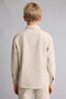 100% Cotton Linen Blend Beige Boys' Shirt H4582A8/Bg776 - 4