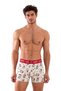 Valentine's Day Gift Combination Matching Heart and Lovers Pattern Cotton Men's Boxer - 2