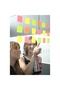 Adhesive notes 75 x 75 mm 80 sheets brilliant pink - 3
