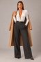 Women's Deep V Neck Long Sleeve Italian Velvet Snap Bodysuit Body - 4