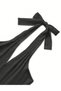 Rochie scurta, Negru - 3