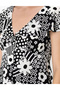 Rochie scurta, Alb/Negru - 3