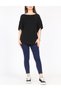Tricou Oversize, Negru - 4
