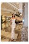Eh Collection Floral Embroidered Tulle Event Dress - 4