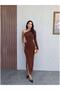 Belt Accessory One-Shoulder Dress