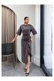 Flounce Detailed Dress
