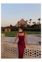Eh Collection Draped Satin Dress with Shawl Accessory - 4