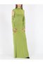 Rochie lunga, Verde - 4