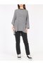 Bluza Oversize, Alb/Negru - 4