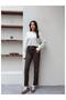 Coffee Washed Leg Cut-Out Original Jeans - 2