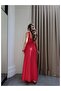 Heart Neckline Dress with Back Tie Detail - 5