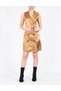 Rochie scurta, Auriu - 3