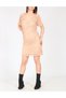 Rochie scurta, Crem - 3