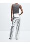 Pantaloni, Argintiu - 3