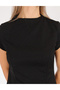 Rochie scurta, Negru - 7