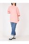 Tricou Oversize, Roz - 3