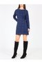 Rochie, Albastru/Negru - 5