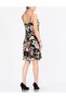 Rochie scurta, Floral print - 3