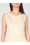 Rochie scurta, Crem - 3
