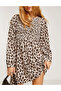 Rochie scurta, Animal print - 3