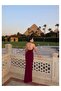 Halter Neck Organza Floral Dress E.H Collection - 5