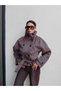 Mock Neck Short Melton Coat - 2