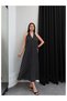 Polka Dot Tie-Neck Flared Dress