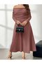 Rochie lunga, Roz pudra - 4