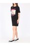 Rochie scurta, Negru - 3