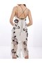 Rochie medie, Ecru - 4