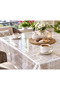 Transparent Patterned Tablecloth, Thin Transparent Protective Cover, Wipeable Flexible Table Cover - 5