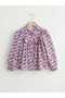 Girl's floral long sleeve shirt - 5