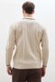 Half Zip Polo Neck Knitwear Sweater - 6