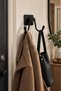 Bathrobe Hanger with 2 Hooks | |   Self-Adhesive | |   Door Hanger Kitchen Cloth Hanger Home Bathroom Metal | |   Strong Adhesive | |   Multi-Purpose Hanger Behind Door Robe Hanger Kitchen Hanger Bathroom Hanger Clothes - 5