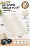 Thick Jumbo Size White Bag 88cm X 46,5cm 20 Pieces