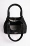 Black Bee Model Black Suede Women's Shoulder Bag - Women's Suede Waterproof Shoulder Bag - 2
