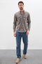 Double Pocket Regular Fit Long Sleeve Shirt - 6