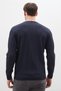 Waffle Textured Crew Neck Regular Fit Knitwear Sweater - 8