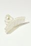 Elegant Pearled Large Size Peg Hair Clip - 6