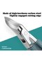 Eagle Beak Beveled Nail Clippers Set for Thick and Ingrown Nails,3 Pieces,Green - 5