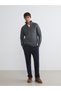 Sparkling Choices from Shining Store Upright Roba Collar Men's Knitwear Sweater - 3