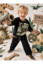 Boys' Tracksuit Set 100% Cotton Dinosaur Printed Winter Wear (2-8 Years) - 7