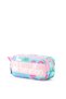 Letter Printed Double Compartment Girl's Pen Holder - 2