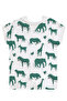 Animals Green Boys' Hooded Summer T-Shirt Shorts Set - 5