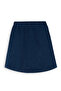 Girl's Midi Length Denim Skirt - 4