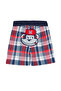 Monkey Plaid Boy's T-shirt Shorts Set - 8