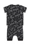 Car Baby Boy Black Summer T-Shirt Capri Shorts Set - 5