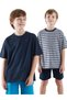 Boy's Basic Oversize 2 Pack T-Shirt